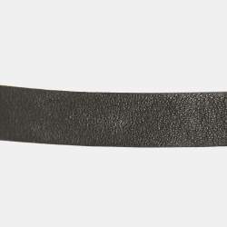 Montblanc Red & Black Reversible Leather Bracelet 
