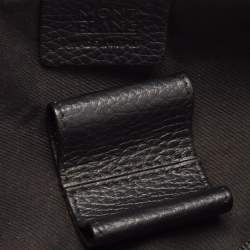 Pre Owned Montblanc Black Meisterstück Leather Pen Pouch