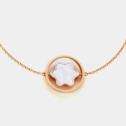 Montblanc Star Signet Mother of Pearl 18K Rose Gold Bracelet
