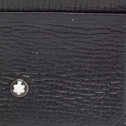 Montblanc Black Leather Meisterstuck Card Holder