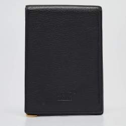 Montblanc Black Leather Meisterstuck Bifold Wallet