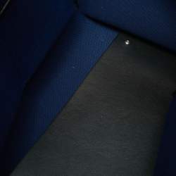 Montblanc Dark Blue/Black Canvas and Leather Blue Spirit Tote