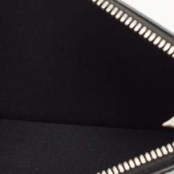 Montblanc Black Leather Meisterstuck Envelope Flat Clutch