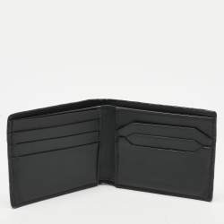 Pre Owned Montblanc Grey Croc Embossed Leather Meisterstuck Bifold