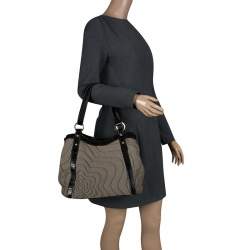 Montblanc Brown Starisma Canvas Pamina Tote