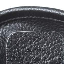 Pre Owned Montblanc Black Leather Starisma Alcina Hobo