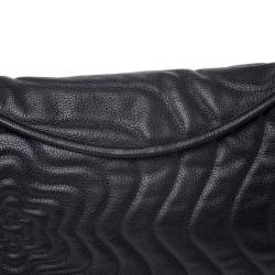 Pre Owned Montblanc Black Leather Starisma Alcina Hobo