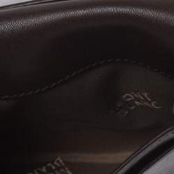 Pre Owned Montblanc Dark Brown Leather Lady Star Card Case