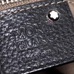 Pre Owned Montblanc Black Leather Starisma Alcina Hobo