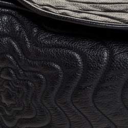 Pre Owned Montblanc Black Leather Starisma Alcina Hobo