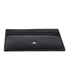 Montblanc Black Leather Meisterstuck Card Holder 6CC