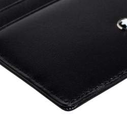 Montblanc Black Leather Meisterstuck Card Holder 6CC