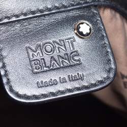 Montblanc Black Nylon and Leather Starisma Dalila Drawstring Hobo