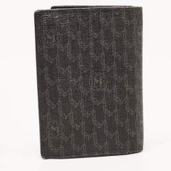 Montblanc Black Signature Coated Canvas Card Holder