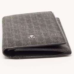 Montblanc Black Signature Coated Canvas Card Holder