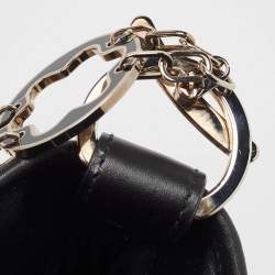 Pre Owned Montblanc Grey/Black Suede and Leather Limited Edition 224/300 Starisma Alcina Hobo