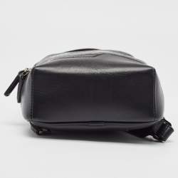 Montblanc Black Leather M Gram Embossed 4810 Sling Backpack