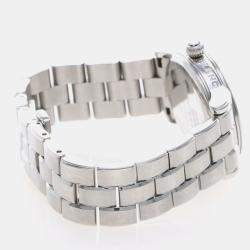 Pre Owned Montblanc Star 35884 Quartz Silver Stainless Steel Women's Wristwatch 32 mm
