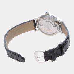 Pre Owned Montblanc Star Legacy Diamond 126111 Automatic Stainless Steel Womens Wristwatch 32 mm
