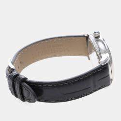 Pre Owned Montblanc Star Legacy Diamond 126111 Automatic Stainless Steel Womens Wristwatch 32 mm