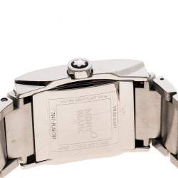 Montblanc White Stainless Steel Profile 7047 Women's Wristwatch 23 mm
