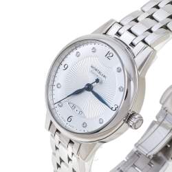 Montblanc Silver Stainless Steel Boheme 7434 Women's Wristwatch 30 mm