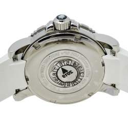 Montblanc MOP Diamonds Stainless Steel Rubber Sport 9650 Women's Wristwatch 34MM