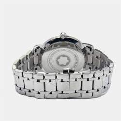 Montblanc White Mother Of Pearl Stainless Steel Star Classique 108764 Women's Wristwatch 34 mm