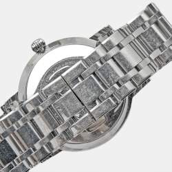 Montblanc White Mother Of Pearl Stainless Steel Star Classique 108764 Women's Wristwatch 34 mm