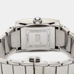 Montblanc White Stainless Steel Profile 7047 Women's Wristwatch 23 mm
