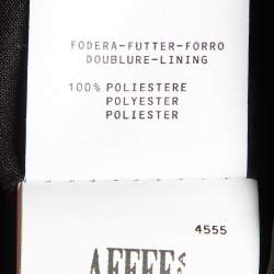 Pre Owned Moschino Cheap and Chic Black Printed Crepe Mini Shift Dress M