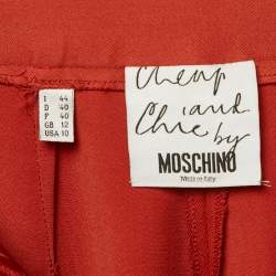 Moschino Cheap and Chic Vintage Wool High-Rise Tapered Trousers M