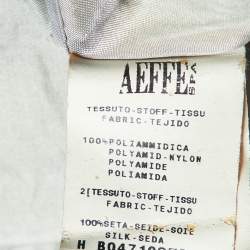 مملوكة مسبقًا فسستان موسكينو شيب & شيك فضي مزين بأحجار لامعة وفاصل مميز مقاس صغير