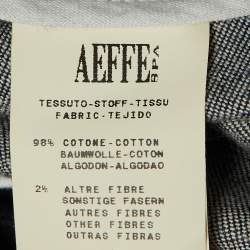 Pre Owned Moschino Cheap and Chic Blue Denim Double Breasted Jacket L