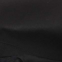 Pre Owned Moschino Cheap and Chic Black/White Wool Blend Blazer M