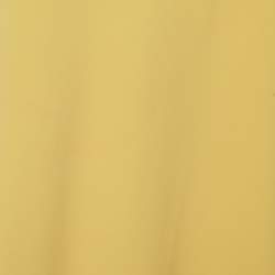 Pre Owned Moschino Cheap and Chic Yellow Crepe Flared Maxi Skirt S