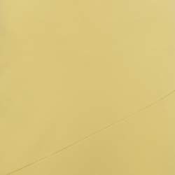 Pre Owned Moschino Cheap and Chic Yellow Crepe Flared Maxi Skirt S