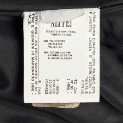 مملوكة مسبقًا جاكيت موسكينو تشيب وشيك بيج بطبعة جلد النمر مقاس متوسط