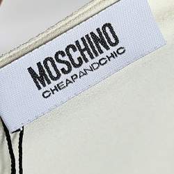 Moschino Cheap and Chic Multicolored Printed Crepe Blouse L