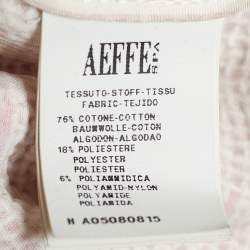 Pre Owned Moschino Cheap and Chic Pink Tweed Jacket L