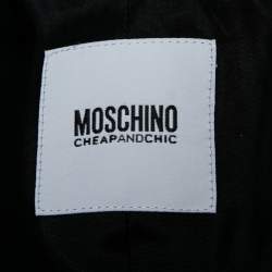 Moschino Cheap & Chic Multicolor Leopard Print Crepe Suit S