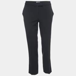 Moschino Cheap and Chic Black Crepe Trousers M
