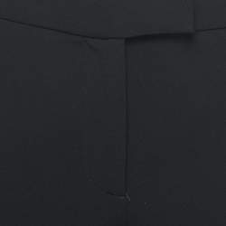 Moschino Cheap and Chic Black Crepe Trousers M