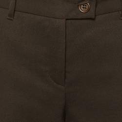 Moschino Cheap and Chic Brown Wool Joggers M