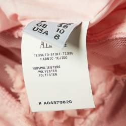 Moschino Cheap and Chic Pink Floral Applique Detail Shift Dress M