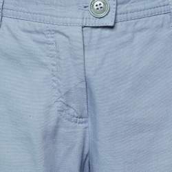 Moschino Cheap and Chic Light Blue Cotton Capri Pants M