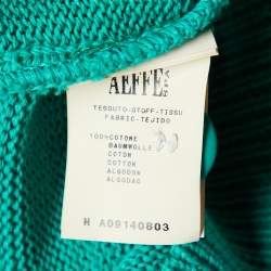 Moschino Cheap & Chic Green Beaded Detail Cardigan L