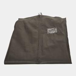 Pre Owned Moschino Cheap and Chic Black Sheepskin Leather Double Breasted Mid-length Coat M