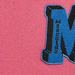 Pre Owned Moschino Couture Pink Embroidered Knit Mini Skirt M
