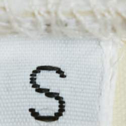 Moschino Couture White Logo Print Rib Knit Tank Top S